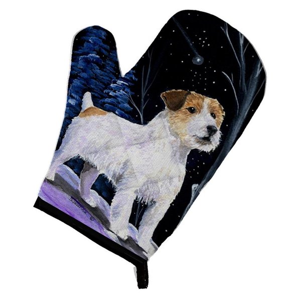 Carolines Treasures Starry Night Jack Russell Terrier Oven Mitt SS8388OVMT